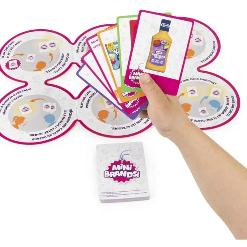 Surprise Mini Brands Supermarket Race Board Game